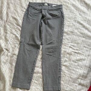GAP Gingham Skinny Ankle Pants